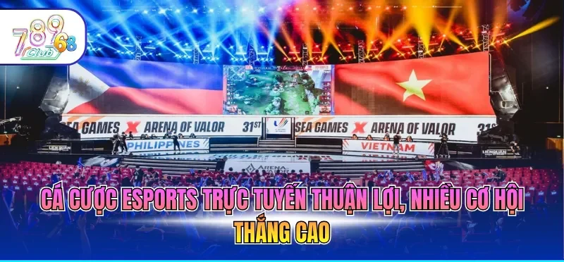 Cá Cược Esports Online – Giải Trí Hấp Dẫn, Sinh Lời Khủng 1 Cá cược esports trực tuyến thuận lợi, nhiều cơ hội thắng cao