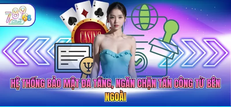 Hệ thống bảo mật đa tầng, ngăn chặn tấn công từ bên ngoài